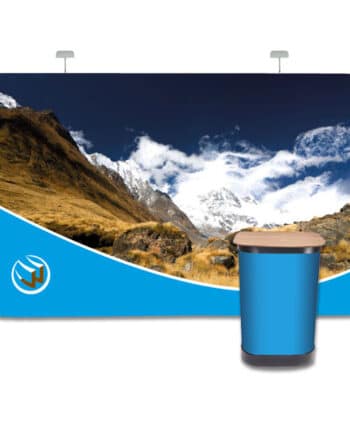 Beurswand Pop Up Straight 4x3