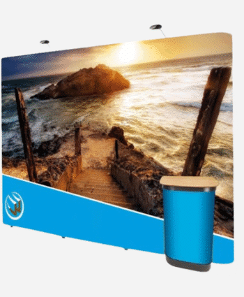 Pop up beurswand Straight 3x3